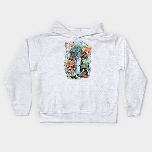 Make Art Not War Kids Hoodie by CPdesign